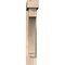 Ekena Millwork Imperial Block Smooth Bracket w/ Offset Brace, Douglas Fir, 5 1/2"W x 24"D x 32"H BKT0604X24X32IMP05SDF - alternate 4